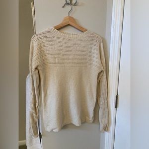 Woolrich Cream Crew Neck Sweater
